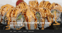 Desktop Screenshot of mitsunekosushi.com