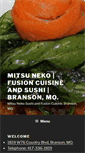 Mobile Screenshot of mitsunekosushi.com